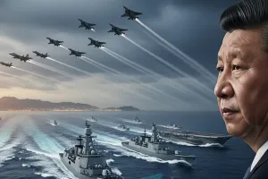 आसमान से समु्द्र तक चीन ने दिखाई ताकत : ताइवान सीमा पर चीनी सैन्य अभ्यास जारी, चीनी विमान-नौसेनिक जहाज तैनात
