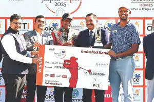 रामबाग गोल्फ क्लब में वीर अहलावत की धमाकेदार जीत, जयपुर ओपन गोल्फ का जीता खिताब 