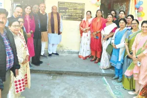 सराफ ने स्कूल भवन निर्माण कार्य का किया शिलान्यास, विधायक कोष से खर्च होंगे 15 लाख रुपए