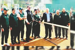 रघु सिन्हा आईटीएफ 400 टेनिस टूर्नामेंट का आगाज : कौशिक, नितेश, रंजू, दानवीर और अभिजीत क्वार्टर फाइनल में पहुंचे