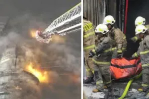 जकार्ता में दर्दनाक हादसा, 7 मंजिला बिल्डिंग में लगी भीषण आग, 20 लोगों की मौत, बचाव राहत कार्य जारी