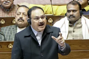 विपक्ष के आरोपों पर जे.पी. नड्डा का पलटवार, बोलें-सरकार कभी चर्चा से नहीं भागी