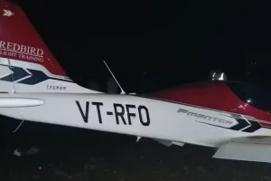 सिवनी जिले में ट्रेनी विमान हादसे का शिकार, पायलट समेत दो लोग घायल