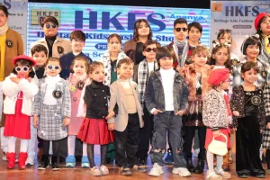 हेरिटेज किड्स फैशन शो सीजन-4 में बच्चों की प्रतिभा ने जीता दिल, ‘बचना ए हसीनों’ की धुन पर छाए चाइल्ड एक्टर अर्विक बैराठी