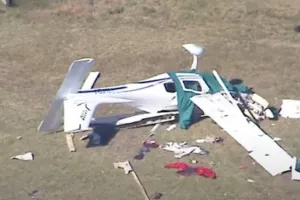 ऑस्ट्रेलिया में विमान क्रैश : हादसे के बाद लगी भीषण आग, पायलट सहित 2 लोगों की मौत