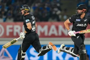 भारत को सात विकेट से हरा न्यूजीलैंड ने सीरीज की बराबर, डेरिल मिचेल का शतक राहुल के शतक पर भारी पड़ा 