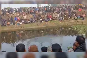 बांग्लादेश में चोरी के शक में पीछे पड़ी भीड़ : बचने के लिए पानी में कूदा हिंदू युवक, डूबने से मौत 