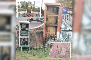 दुर्दशा का शिकार हो रहा मुखर्जी पार्क, फव्वारे चल रहे ना लाइट, रैलिंग भी गायब