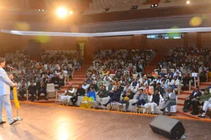 दैनिक नवज्योति की ओर से राष्ट्रीय कवि सम्मेलन ‘देश राग’ का आयोजन : तालियों और राष्ट्रभक्ति से गूंजा बिड़ला सभागार, कवियों ने अपनी रचनाओं से मंच को बनाया जीवंत