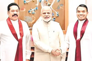 महिंदा राजपक्षे के बेटे ने की भारत से दक्षिण एशिया में बड़ी भूमिका निभाने की अपील, श्रीलंका के पूर्व प्रधानमंत्री के बेटे नमल राजपक्षे वर्तमान में हैं सांसद 