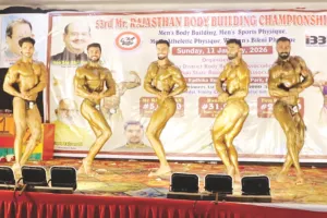 राजस्थान बॉडी बिल्डिंग चैंपियनशिप : वर्ल्ड चैंपियन अरशान बने मिस्टर राजस्थान, जयपुर के कृष्ण प्रजापत ने जीता जूनियर मिस्टर राजस्थान खिताब
