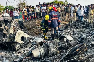 बारामती विमान हादसा: दुर्घटनास्थल से ब्लैकबॉक्स बरामद, पुलिस जांच जारी