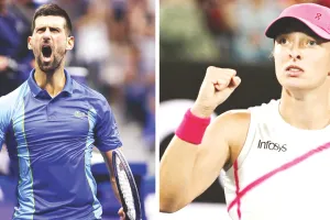 ऑस्ट्रेलिया ओपन टेनिस : नोवाक जोकोविच की ऑस्ट्रेलियन ओपन में 100वीं जीत, स्वियातेक, गॉफ, मेदवेदेव और अल्कराज भी दूसरे राउंड में पहुंचे