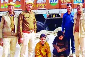 पुलिस का नशे पर वार : टोंक में ट्रक से पकड़ी गांजे की खेप, 2 तस्कर गिरफ्तार 