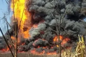 आंध्र प्रदेश में भीषण हादसा, ओएनजीसी कुएं से भारी गैस रिसाव, पूरे इलाके में मची सनसनी