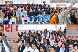 मुख्यमंत्री निवास पर बजट पूर्व संवाद, छात्राओं के सुझावों को मिलेगा नीति-निर्माण में स्थान