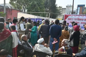 मानसरोवर-119 में पारंपरिक पौष बड़ा उत्सव, 2 हजार से अधिक लोगों ने पंगत में बैठकर लिया प्रसादी का आनंद