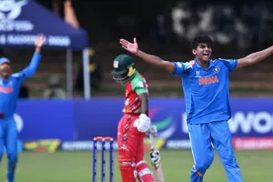 भारत अंडर-19 ने जिम्बाब्वे को 204 रनों से दी शिकस्त, विहान मल्होत्रा रहे प्लेयर ऑफ द मैच 