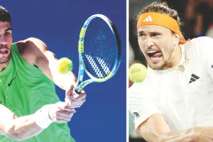 ऑस्ट्रेलिया ओपन टेनिस : कार्लोस अल्कारेज और अलेक्जेंडर ज्वेरेव सेमीफाइनल में भिड़ेंगे, सबालेंका और स्वितोलिना महिला वर्ग के अंतिम चार में