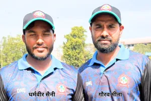 इंटर डिवीजन क्रिकेट टूर्नामेंट, धर्मवीर और गौरव मीना के खेल से जीती जयपुर डिवीजन 