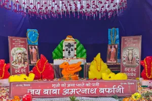 अमरापुर स्थान पर भव्य महाशिवरात्रि महोत्सव, सामूहिक प्रार्थना और पंचाक्षर मंत्रों के उच्चारण से शुरूआत,  श्रद्धा भाव से भक्तों ने किए भोले बाबा के दर्शन 