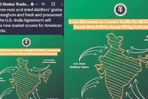 अमेरिका ने दबाव में हटाया पीओके और अक्साई चिन से संबंधित भारत का नक्शा, पाकिस्तान ने किया दावा