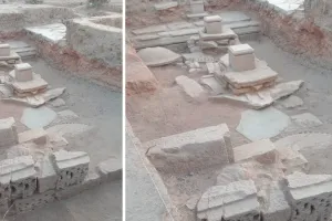 इतिहास की परतों से निकला भव्य मंदिर : रीढ़ का टीला उत्खनन में 11वीं–12वीं सदी के अवशेष उजागर, शेखावाटी के अतीत पर नई रोशनी