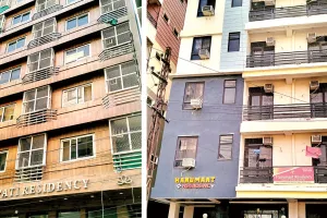 असर खबर का - हजार फीट में ही बना दी 8-8 मंजिला इमारतें, 91 अवैध निर्माण वाले भवन मालिकों को जारी किए नोटिस