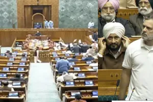 लोकसभा में हाई बोल्टेज ड्रामा: पीठासीन की अवहेलना करने और आसन की ओर कागज फेंकने के मामले में कांग्रेस के 8 सदस्य निलंबित, लोकसभा में विपक्ष ने दिखाए तेवर 