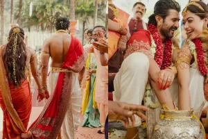 रश्मिका ने परम्परागत रीति से विजय संग लिए फेरे, सुबह तेलुगू और शाम को कोडवा रीति-रिवाजों से हुई रस्में