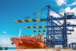 विजिन्जम इंटरनेशनल सीपोर्ट: भारत का उभरता ग्लोबल ट्रांसशिपमेंट हब, समुद्र के बीच बनाई जा रही सड़क