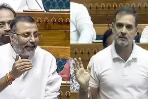 भारत-अमेरिका व्यापार मुद्दे पर निशिकांत दुबे ने दी राहुल गांधी को खुली बहस की चुनौती, टैरिफ संरचना को लेकर झूठ बोलने का लगाया आरोप