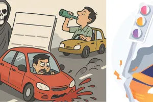 वर्ष 2025 की रिपोर्ट का खुलासा, प्रदेश में हर दिन हो रही 33 मौंते : तेज रफ्तार, लापरवाही से गाड़ी चलाना ; रॉंग साइड ड्राइविंग से सड़कें हो रहीं लहूलुहान