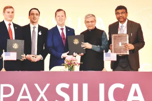भारत ‘पैक्स सिलिका’ में शामिल : अमेरिका के साथ घोषणा पत्र पर किए हस्ताक्षर, तकनीक एवं आर्थिक-रणनीतिक साझेदारी की दिशा में बड़ा कदम