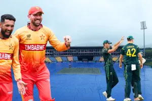 टी-20 विश्व कप : रद्द मैच से जिम्बाब्वे सुपर-8 में, ऑस्ट्रेलिया का थमा सफर
