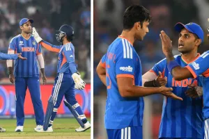टी-20 वर्ल्डकप : भारत की लगातार चौथी जीत, दुबे की फिफ्टी के बाद वरुण ने झटके 3 विकेट