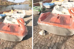 आमेर में झील के बीच से दिखेगा किले का नजारा, मावठा सरोवर में जल्द शुरू होगी बोटिंग