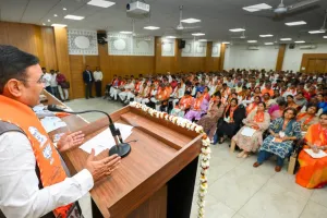 सीएम भजनलाल का दावा: राष्ट्र प्रथम की विचारधारा से विश्व की सबसे बड़ी पार्टी बनी भाजपा, 7 मार्च से बूथ स्तर तक चलेगा ‘पंडित दीनदयाल उपाध्याय प्रशिक्षण महाभियान 2026