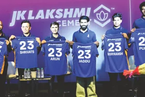आईपीएल : राजस्थान रॉयल्स की नई आईपीएल जर्सी का अनावरण, जेके लक्ष्मी सीमेंट का दोबारा जुड़ाव