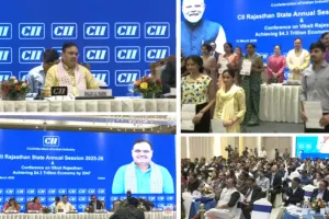 ‘विकसित राजस्थान : 2047 तक 4.3 ट्रिलियन डॉलर की अर्थव्यवस्था’ विषय पर सीआईआई की कॉन्फ्रेंस आयोजित, उद्योग जगत से अधिक रोजगार सृजन और नई यूनिट स्थापित करने का आह्वान