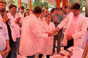 जवाहर लाल नेहरू चिकित्सालय में सुंदरकांड का पाठ, शान्ति मंत्र के साथ कार्यक्रम का समापन