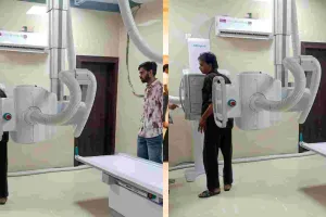 जवाहरलाल नेहरू चिकित्सालय की आपातकालीन इकाई में नई आधुनिक एक्स-रे मशीन स्थापित, मरीज को राहत