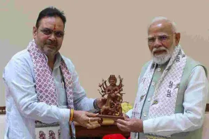 नई दिल्ली में पीएम मोदी से मिले मुख्यमंत्री भजनलाल शर्मा, विकास योजनाओं पर लिया मार्गदर्शन