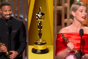 ऑस्कर 2026 : फिल्म ‘सिनर्स’ में दमदार अभिनय के लिए बी. जॉर्डन को मिला बेस्ट एक्टर का अवॉर्ड, जेसी बकले ने जीता बेस्ट एक्ट्रेस का खिताब