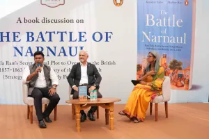 ‘द बैटल ऑफ नरनौल’ पर खास लेखक सत्र: राव तुला राम की वीरता और 1857 के संग्राम की अनकही गाथा पर चर्चा