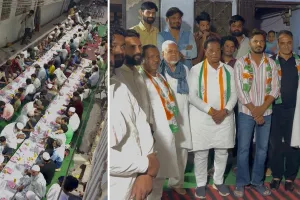 सेवादल यंग ब्रिगेड की तरफ से रोजा इफ्तार का आयोजन : अमन-चैन की कामना की, शहर के युवा और नेता हुए शामिल 