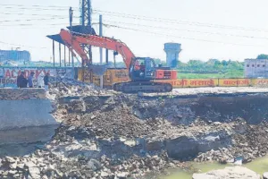 असर खबर का - नहर की सुरक्षा दीवारों की मरम्मत का कार्य शुरू