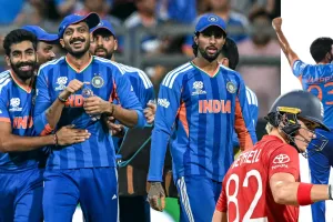 टी-20 विश्वकप : भारत चौथी बार फाइनल में, इंग्लैंड को रोमांचक मुकाबले में 7 रन से हराया