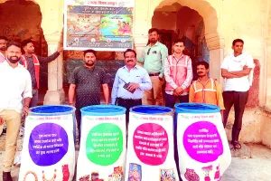 स्वच्छता और जागरूकता के लिए निगम ने चलाया विशेष अभियान : धार्मिक अवशेष का उचित तरीके से निस्तारण करने के लिए किया प्रेरित, श्रद्धालुओं को स्वच्छता के महत्व से कराया अवगत