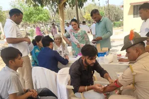 पुलिसकर्मियों के स्वास्थ्य की दिशा में बड़ा कदम : आरएसी में लगा मेगा सुपर स्पेशियलिटी हेल्थ कैंप, 400 से अधिक पुलिसकर्मियों और परिजनों का किया चेकअप
